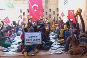 Afrika yemek dağıtım 15ı ocak 2023