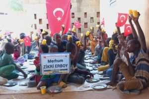 Afrika yemek dağıtım 15ı ocak 2023