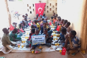 Afrika yemek dağıtım 15ı ocak 2023