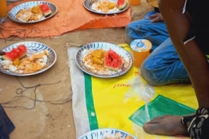 Yemek dağıtımı devam ediyor