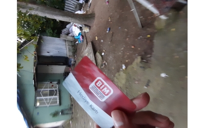 Kış yaklasirken ailelerimize gıda kartı desteğine devam ediyoruz