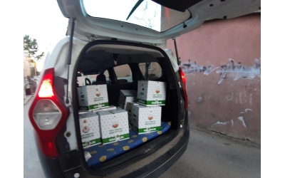 Ramazan gıda kolisi ve market kartı dağıtımlarımiz devam ediyor