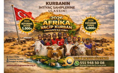2026 AFRİKA KURBAN BAĞIŞI