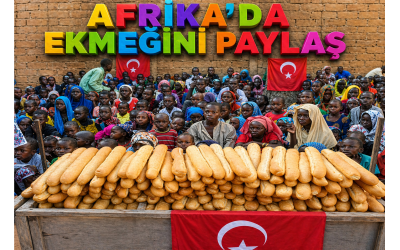AFRİKA EKMEK DAĞITIMI