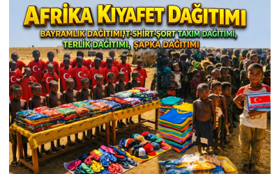AFRİKA KIYAFET DAĞITIMI