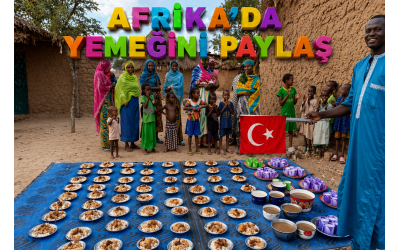 AFRİKA  YEMEK DAĞITIMI