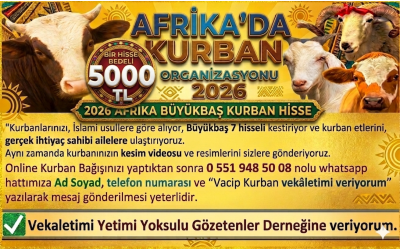 2026 BÜYÜKBAŞ KURBAN HİSSE