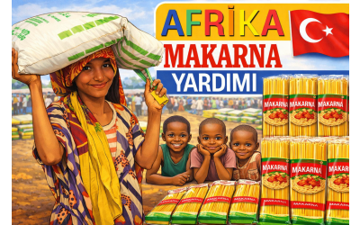 AFRİKA MAKARNA YARDIMI
