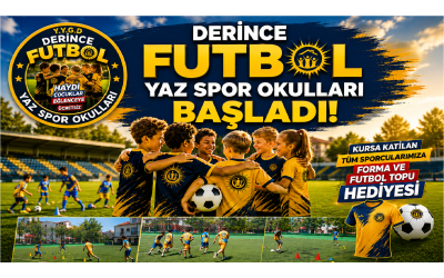 Derneğimizin İlk Futbol Yaz Spor Okulu Resmen Başladı!  