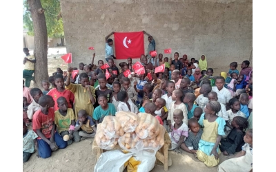 Afrika Niger ekmek dağıtımı 2022