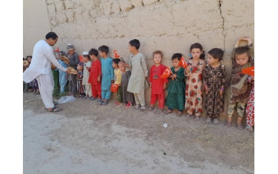 Afganistan bölgesinde ekmek dağıtımlarimiz devam ediyor Ağustos 2022