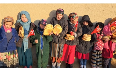 Afganistan ekmek dağıtımı Ocak 2023 