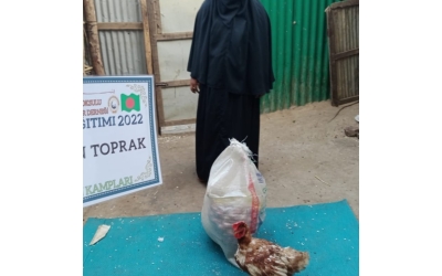 Arakan kamplarında erzak dağıtımı 2022