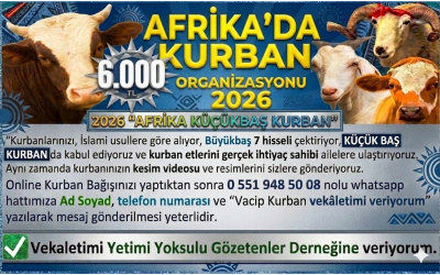 2026 KÜÇÜKBAŞ KURBAN