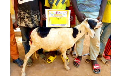 Adak kurbanı kesimi Afrika Kamerun