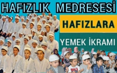 HAFIZLARA YEMEK YARDIMI