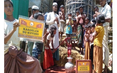 Kardelen su kuyusu açılışı