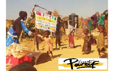 Yetimi Yoksulu Gözetenler Derneğinden Nijeryalı Mültecilere Yardım