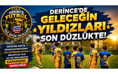 Derince’de Geleceğin Yıldızları Son Düzlükte: Gelecek hafta gerçekleştireceğimiz son antrenmanlarımızla birlikte bu yılki ilk yaz okulumuzun kapanışını yapacağız