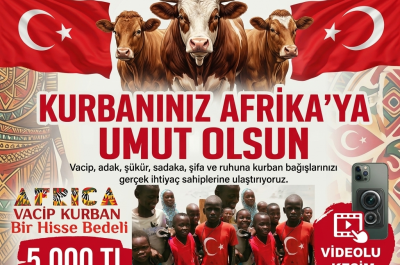 2026 Yılı Afrika Kurban bağış fiyatları açıklandı.
