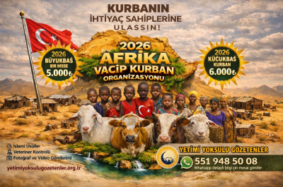2026 Yılı Afrika Kurban bağış fiyatları açıklandı.