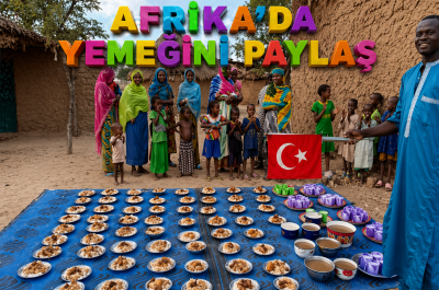 AFRİKA  YEMEK DAĞITIMI