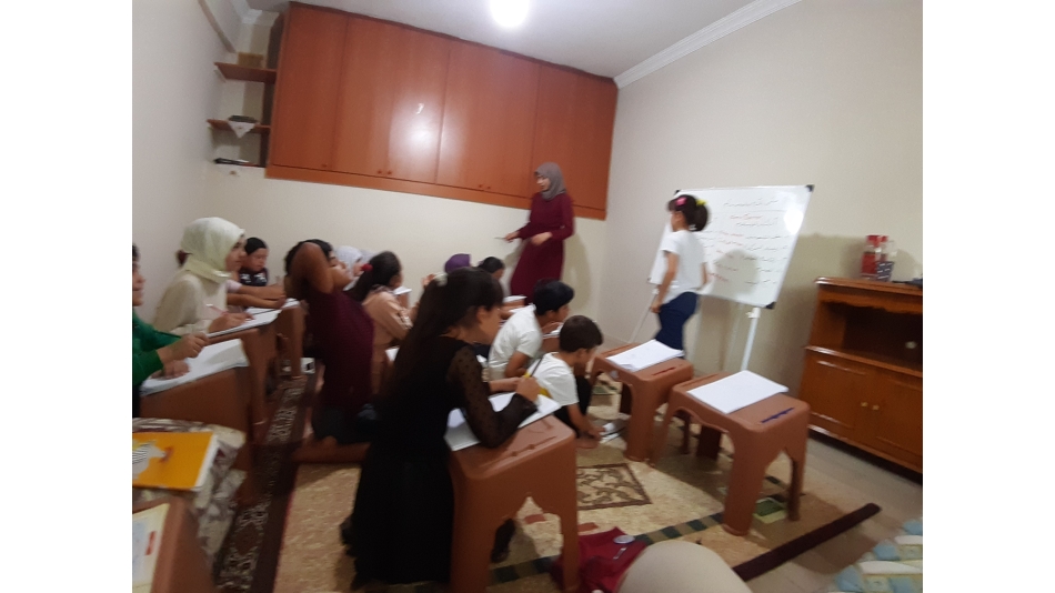 Yaz Kur'an kursumuz başladı.