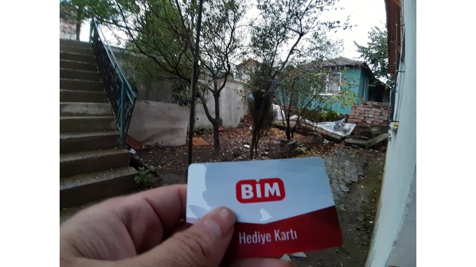 Market kartı makina ve zekat dağıtım yapıldı 