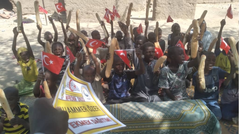Afrika Kamerun Ekmek dağıtımı 2022