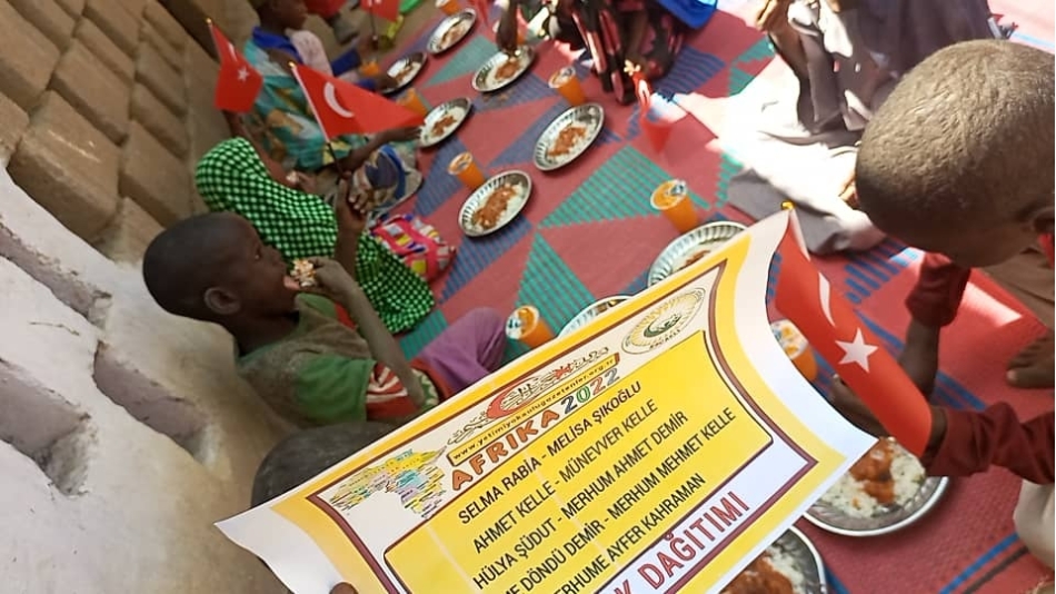 Afrika Benin yemek dağıtımı 2022