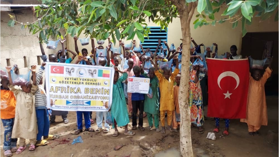 Afrika Benin kurban kesim ve dağıtım organizasyonu Kurban Bayramı Temmuz 2022