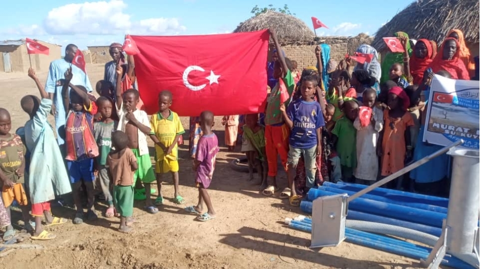 Afrika Nijer Su kuyusu Temel Atma programı Murat Küçük sukuyusu 2022