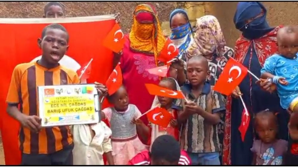 Afrika BENİN Adak kurban kesimi Eylül 2022 Yetimi yoksulu gozetenler derneği 