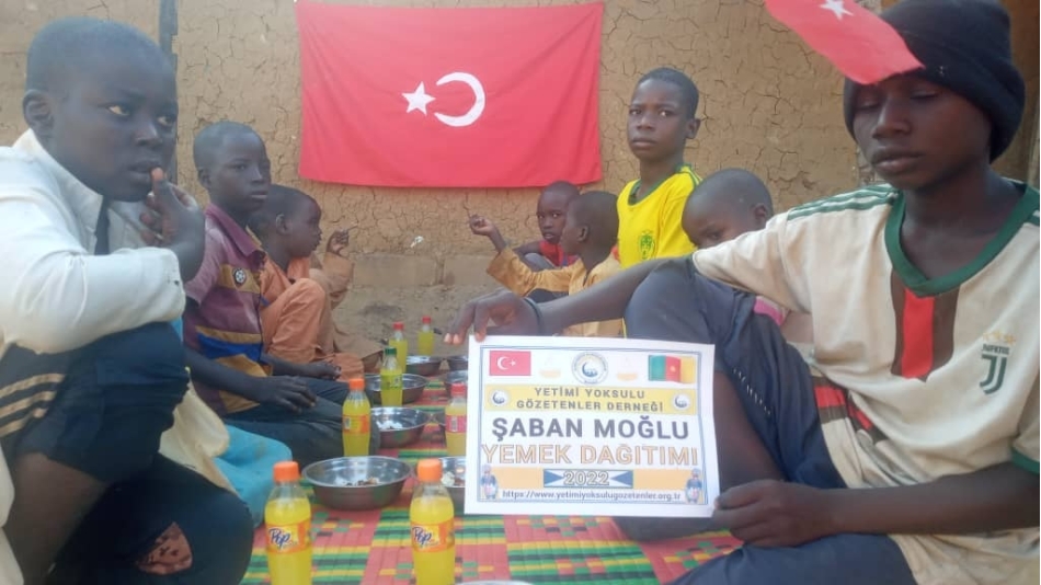Afrika Kamerun yemek dağıtımı Kasım 2022 