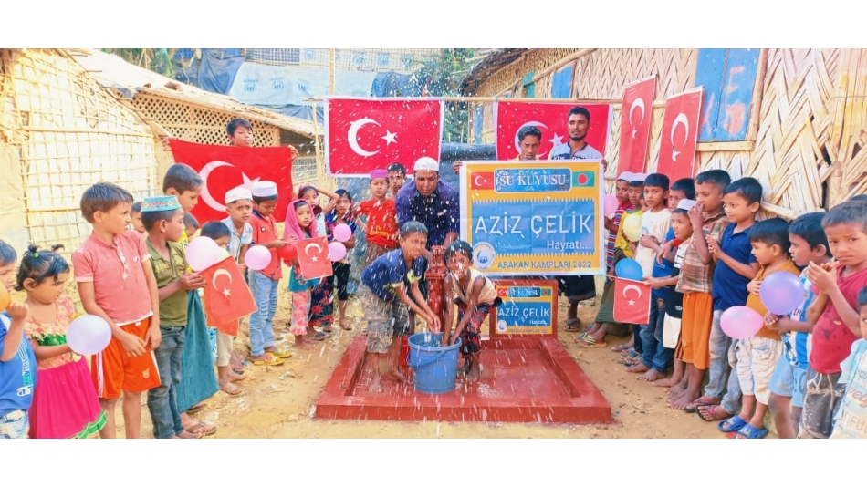 2022 yılın son kuyusu Arakan kampları Aziz Çelik su kuyusu 