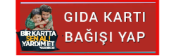 Gıda kartı Bim. Kart bağışı yap