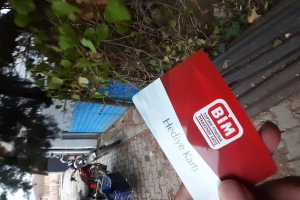 Kış yaklasirken ailelerimize gıda kartı desteğine devam ediyoruz