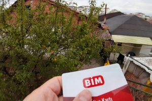 Market kartı makina ve zekat dağıtım yapıldı 