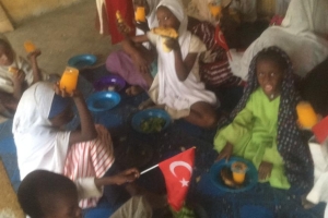 Peygamber efendimiz adına yemek dağıtımı Afriak Çad 2021