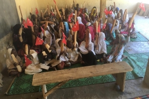 Ekmek dağıtımlarımız Afrika çad bölgesinde devam ediyor