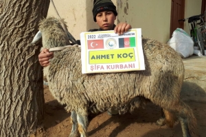 Şifa kurbanı Kesimi Afganistan 2022 Hafızlık medresesi