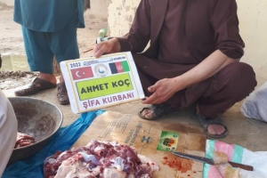 Şifa kurbanı Kesimi Afganistan 2022 Hafızlık medresesi