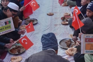 Afganistan 2022 Ekmek ve Yemek dağıtımı