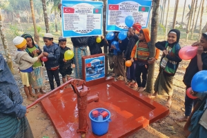 Hz Nuh Aleyhisselam su kuyusu açılışını yaptık Arakan kamplari 2022