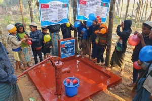 Hz Nuh Aleyhisselam su kuyusu açılışını yaptık Arakan kamplari 2022