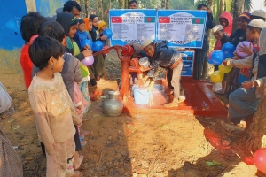 Hz Nuh Aleyhisselam su kuyusu açılışını yaptık Arakan kamplari 2022