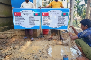 Hz Nuh Aleyhisselam su kuyusu açılışını yaptık Arakan kamplari 2022