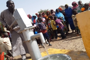 Afrika Kamerun Şehit Mehmetçikler Su kuyusunun açılışını yaptık