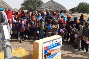 Afrika Kamerun Şehit Mehmetçikler Su kuyusunun açılışını yaptık