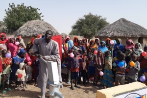 Afrika Kamerun Şehit Mehmetçikler Su kuyusunun açılışını yaptık